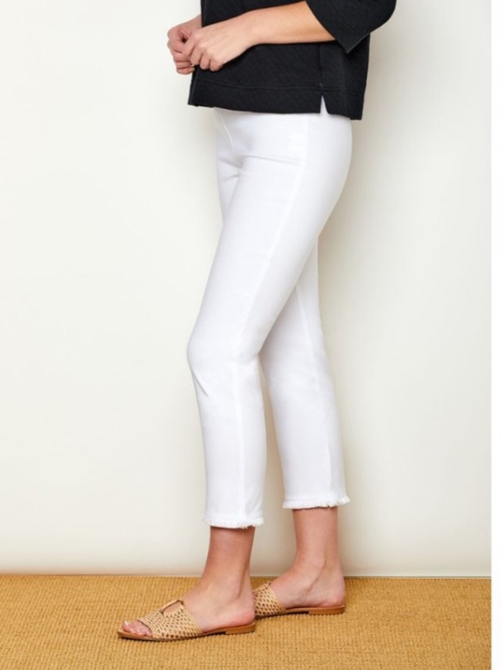 Sara Campbell Sheri Pant With Fringe 25" size Medium - Picture 4 of 11